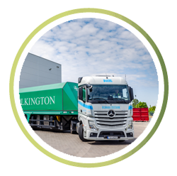 Szkło do samochodów ciężarowych